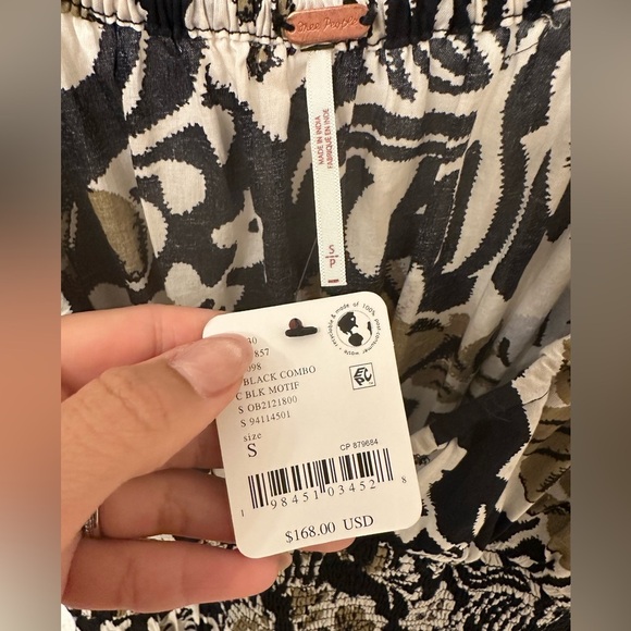 NWT Free People Dixie Printed Floral Maxi Dress Size Small - Picture 7 of 7